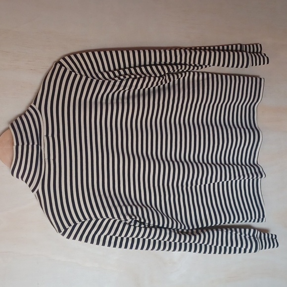 Lauren Ralph Lauren Striped Turtleneck, Embroidered Crest Size P/P Vintage - Picture 8 of 11